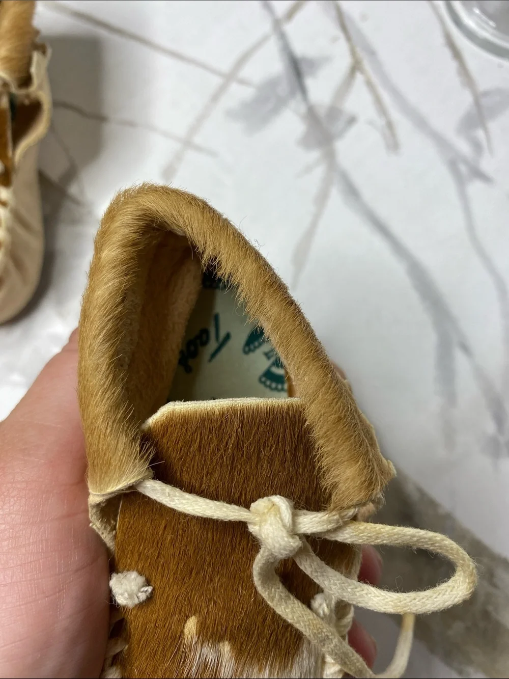 Vintage Taos Infants Slippes Moccasins